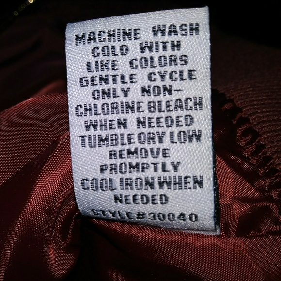 Style Me Los Angeles Small Jacket Rust Red - Picture 6 of 7